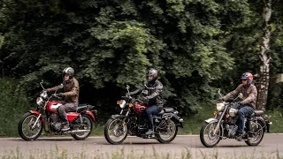 Jawa proti zbytku světa: Jawa 350 OHC vs. Royal Enfield Classic 500 vs. Benelli Imperiale 400