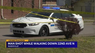 Man shot, killed while walking in North Nashville