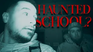 ALMOST LOCKED IN at The HAUNTED SCHOOL In Connecticut