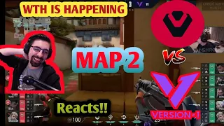 Shroud  Reacts to  SEN  Vs  V1!! GRAND FINALS !! MAP 2!!!