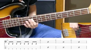 [TAB] 2 Minutes To Midnight Speed 79% Iron Maiden Bass Cover