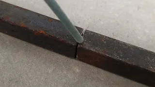 Square bar , two powerful joint welding tricks that few people know about