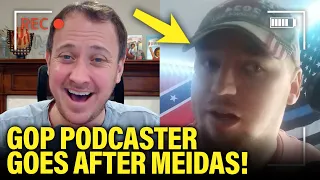 Trump Podcaster ATTACKS MeidasTouch and Ben Meiselas and Ben RESPONDS