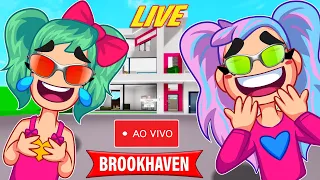 AS MANDRAKES INVADINDO CASAS EM BROOKHAVEN RP - 🔴 LIVE - ROBLOX