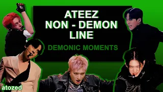 ATEEZ Demon-like stage moments from the Non-Demon Line