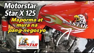 Motorstar Star 125 | Murang pang-negosyo na motor | @newbiemotovlogph