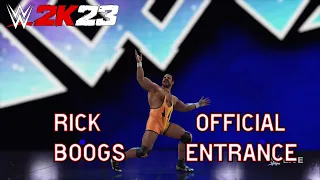 WWE 2K23 Rick Boogs Full Official Entrance!