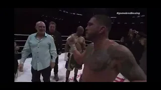 Anthony pettis knocks out Roy jones jr  #royjonesjr #boxing #jorgemasvidal #shorts #miketyson