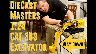 DieCast Masters - CAT 363 Excavator 1:24