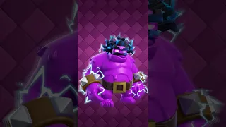 ELECTRO WIZARD AND GOLEM MIXED #clashroyale #shorts