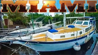 Яхта - Легенда кругосветок! Океанская Downeast Ketch 38' за 17000$. Обзор яхты. Майами | США