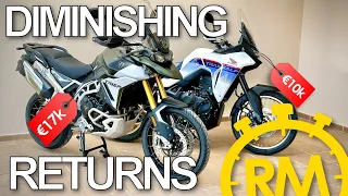 My 2024 Triumph TIGER 900 Rally Pro  -v-  My Honda TRANSALP 750 [QuickTest#38]