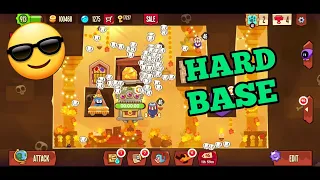 King Of Thieves - Base 123 Hard Layout + Solution! Good For Goldens!
