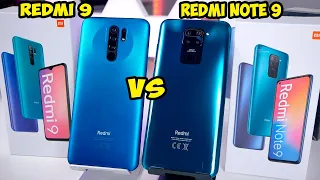 Xiaomi Redmi 9 VS Redmi Note 9  Стоит ли переплачивать?  Что выбрать?