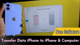 iPhone 14 Data Transfer using FoneTool - Backup your iPhone Messages, Contacts, and Photos