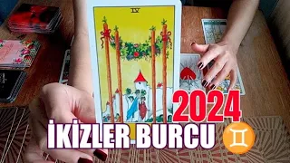 İKİZLER BURCU 2024 YILI TAROT AÇILIMI ♊ AŞKTA YÜZÜN GÜLECEK 💗 İKİZLER BURCU 2024 YORUMU / TAROT FALI