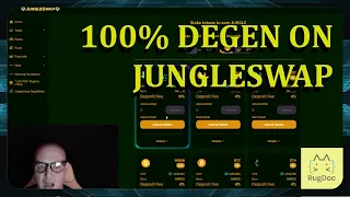JungleSwap.cash Degen Play Makes Hundreds of Dollars in One Day!!!