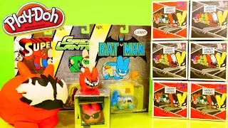 Play Doh Surprise Egg Kidrobot Marvel Labbits Blind Box Unboxing Toys DC Batman Superman DCTC