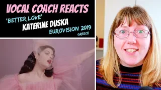 Vocal Coach Reacts to 'Better Love' Katerine Duska - Greece Eurovision 2019