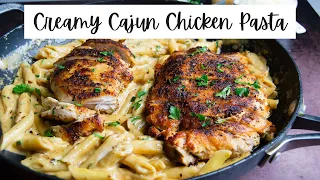 CREAMY CAJUN CHICKEN PASTA | How To Make Cajun Pasta