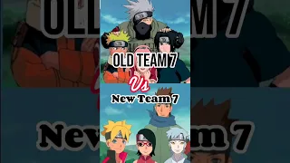 Old team 7 Vs new team 7 #naruto #team7