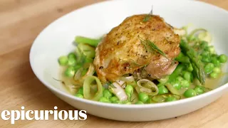 How to Make a Spring Chicken Dinner | Epicurious