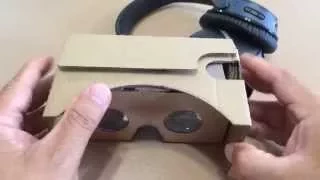 Google Cardboard V2.0 Pop-Tech 3D Virtual Reality Glasses