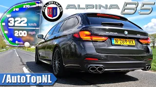 2022 Alpina B5 Touring 621HP | 0-322 ACCELERATION POV & SOUND by AutoTopNL