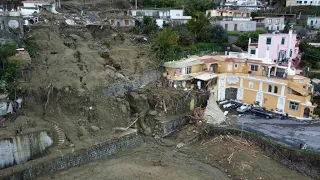 Death toll rises to 2 in mudslides on Italy’s island of Ischia; resort