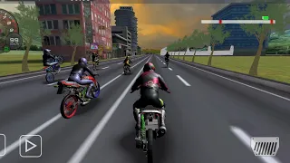 VARIO 200 CC VS NINJA 2TAK , RX KING - REAL DRAG BIKE RACING GAME