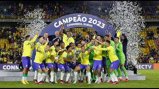 SELEÇÃO Sub 20: BASTIDORES da conquista do TÍTULO invicto no SUL-AMERICANO 2023