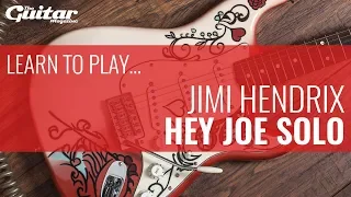 Jimi Hendrix Hey Joe Solo Lesson | TGM Learn To Play