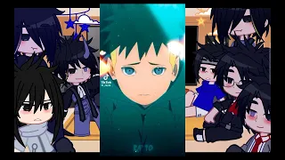 sasuke's reacción to... Sasunaru/🖤🧡/