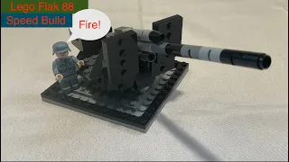 Lego Flak 88 Speed Build l Dumb Inventions With Bazooka