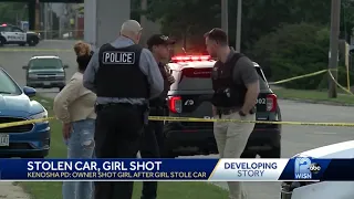 Stolen Car, Girl Shot