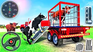 Farm Animal Transport Truck Driving - Pet Zoo Transporter Drive Simulator 3D - Android GamePlay