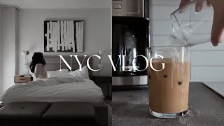 NYC DIARIES | Back in New York City, Studio Apartment Tour, Hotpot, Living Alone Diaries, NYC Vlog