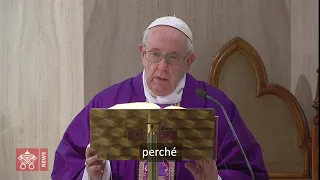 Intenzioni per gli operatori dei media, Messa a Santa Marta, 1 aprile 2020, Papa Francesco