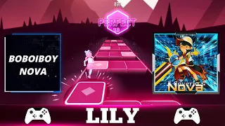 Tiles Hop: EDM Rush! - LILY (Cover Parody) BoBoiBoy Characters!!!