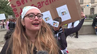 Montpellier : les personnels des crèches en grève pour dénoncer une réforme de l'accueil des enfants