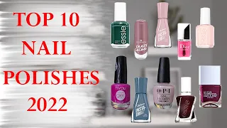 BEST NAIL POLISHES OF 2022 | Application + Swatches on the Natural Nails | Perfect Nails at Home
