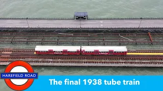 One last Ryde - Aerial footage of 1938 stock/class 483 tube train from Ryde Esplanade - Ryde Pier.