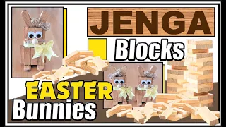 NEW TUMBLING TOWER BLOCKS DIYS 2023 II EASTER BUNNIES II AMAZING EASY CRAFTS TO MAKE FOR EVERYONE II