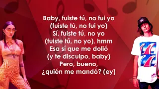 Maria Becerra, Danny Ocean - No Eres Tu Soy Yo (Letra/Lyrics)