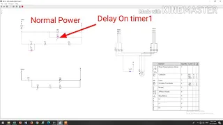 Automatic Transfer Switch diagram and simulation (Contactor Type)