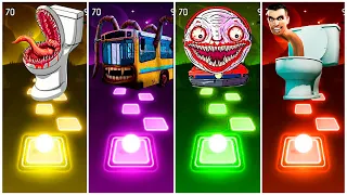 Skibidi Toilet VS Bus Eater VS Toilet Monster  VS Thoms Train exe l Who is Best?