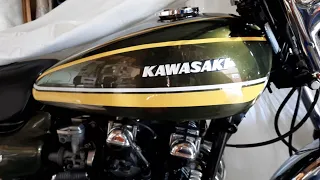 The Kawasaki Z1 900 project - engine removal - Phase 1- part 1