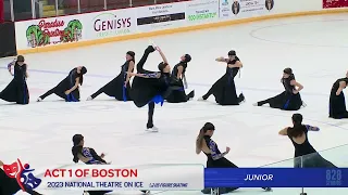 Act 1 Boston Theater on Ice  2023 National Champion