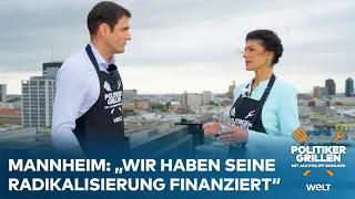 POLITIKERGRILLEN MIT BURGARD: Sahra Wagenknecht - Mannheim-Attentäter ist kein Einzelfall