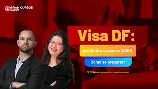 Concurso Visa DF: por dentro da banca IADES.Como se preparar? c/ Fernanda Barboza e Benefran Bezerra